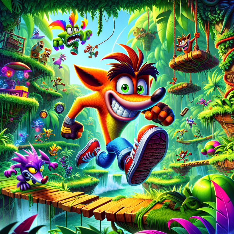 En farverig rejse med Crash Bandicoot – anmeldelse af det fjerde spil.