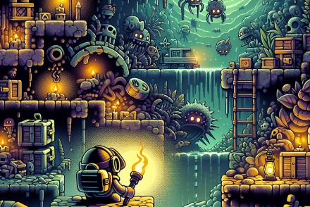 En udfordrende platformer – anmeldelse af Spelunky.